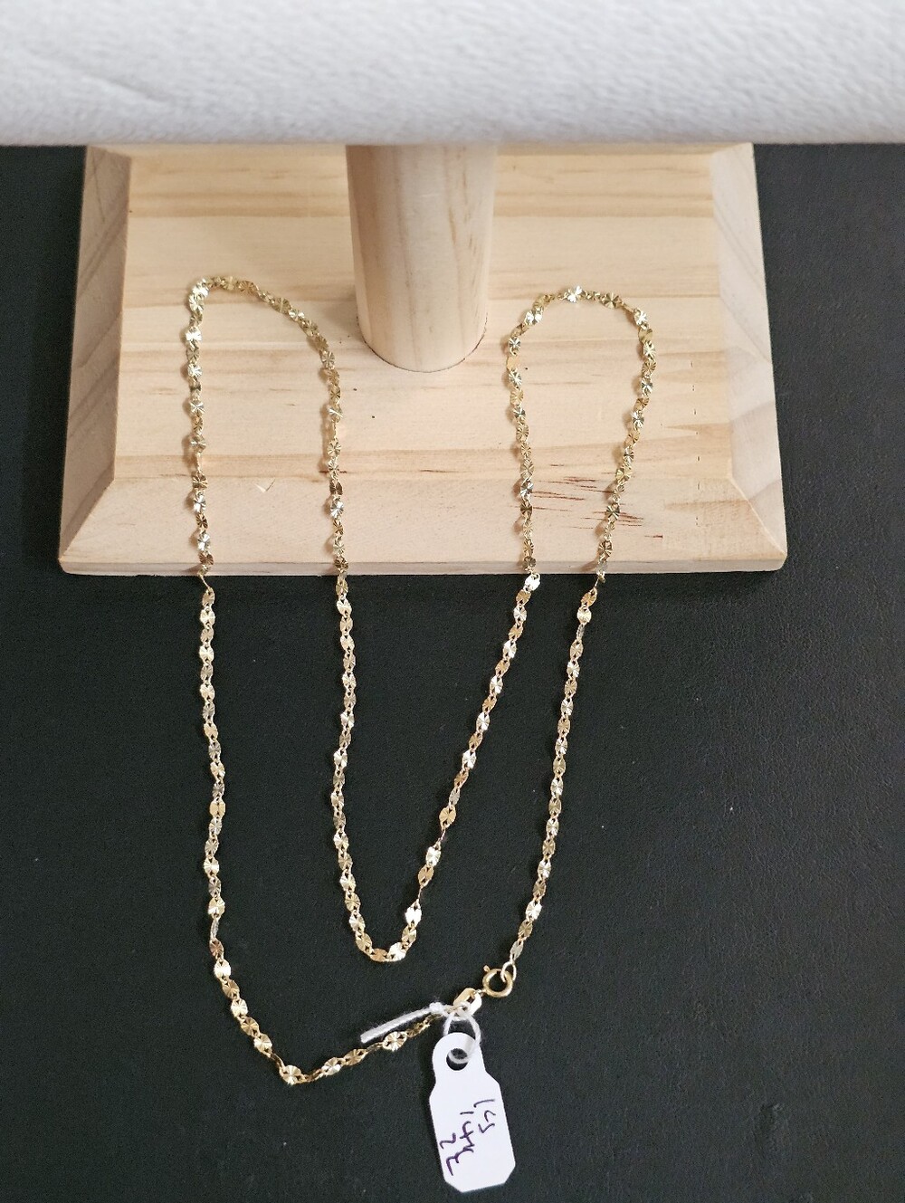 14k Gold Necklace 22 Inch
